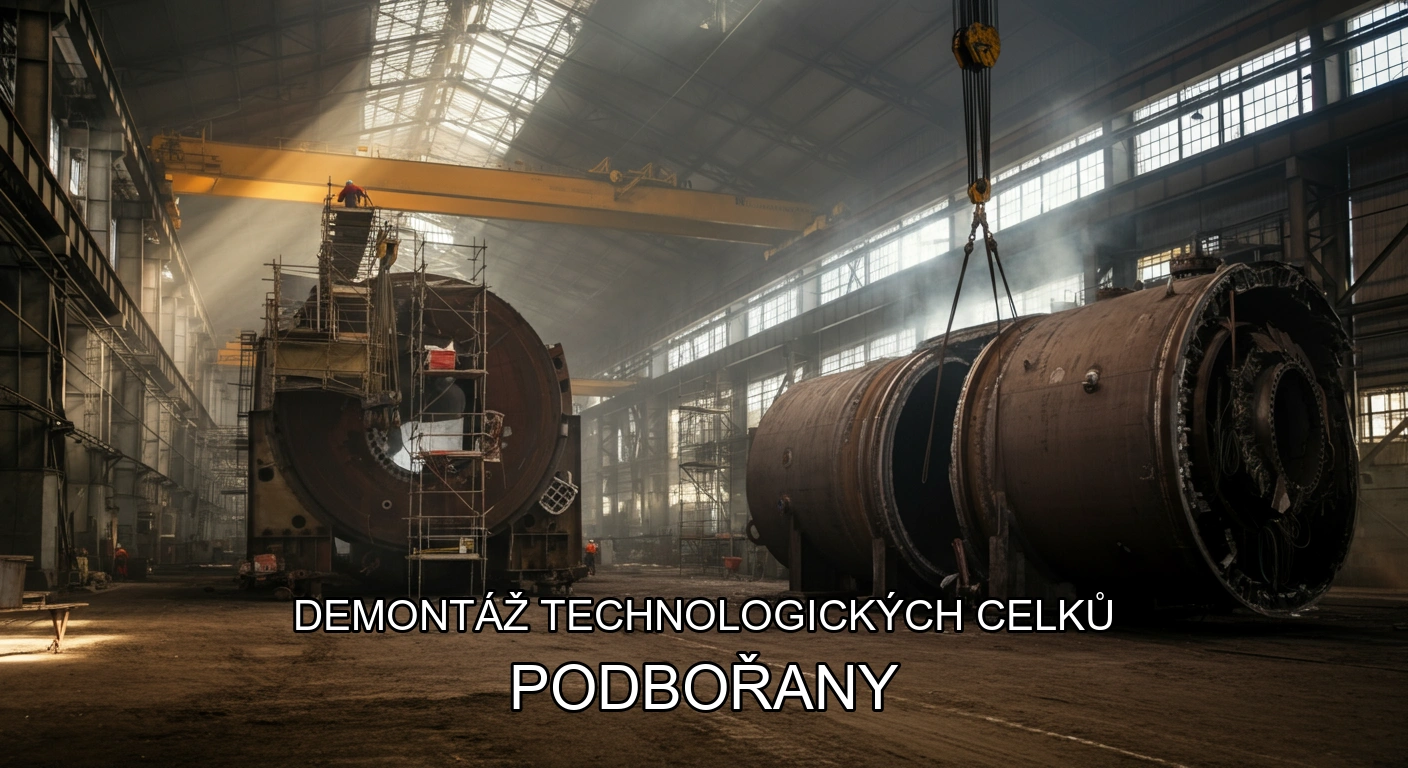 Demontaz technologickych celku Podborany